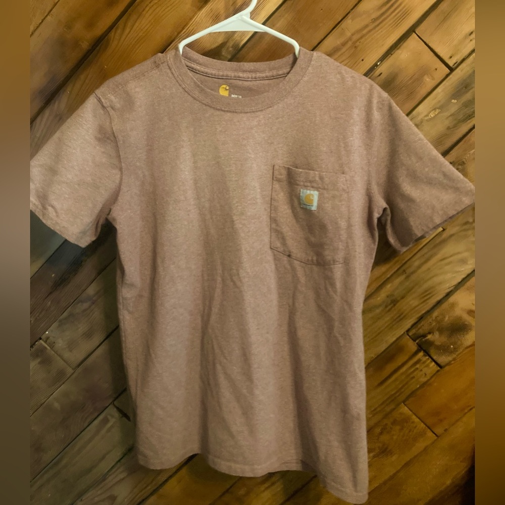 Women’s Carhartt T-Shirt dusty rose size 8/10